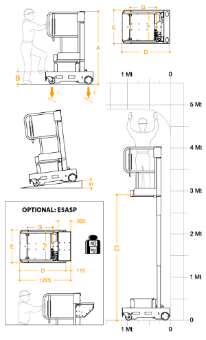 NACELLE ELEVAH 5 MOVE LIGHT