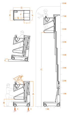 NACELLE ELEVAH 80 MOVE